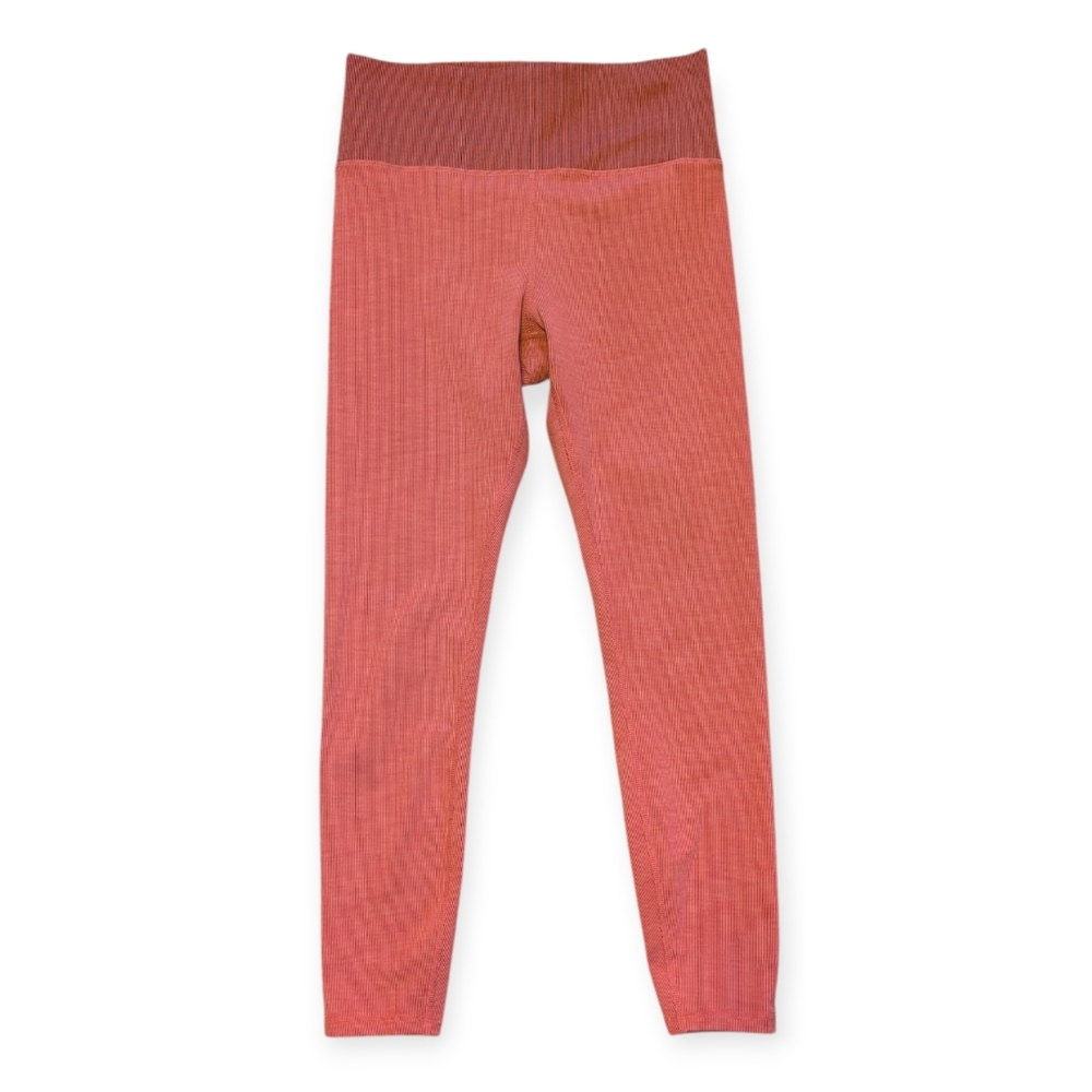 Vuori Clean Elevation Legging Ribbed Terracotta Women’s Size Medium VW442